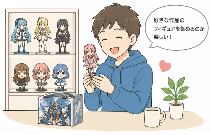 イラスト_あみあみの口コミ5