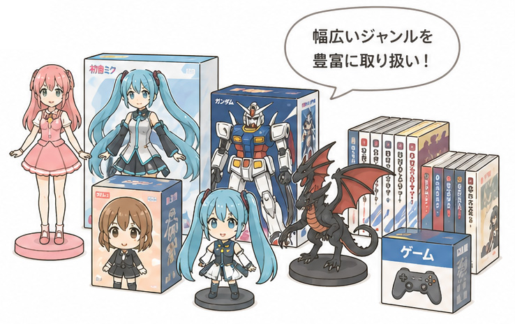 イラスト_あみあみの口コミ4